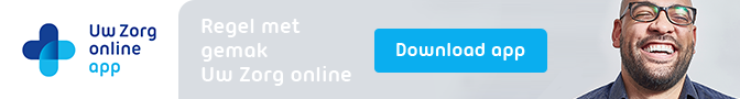 Download de Uw Zorg online app en regel met gemak Uw Zorg online
